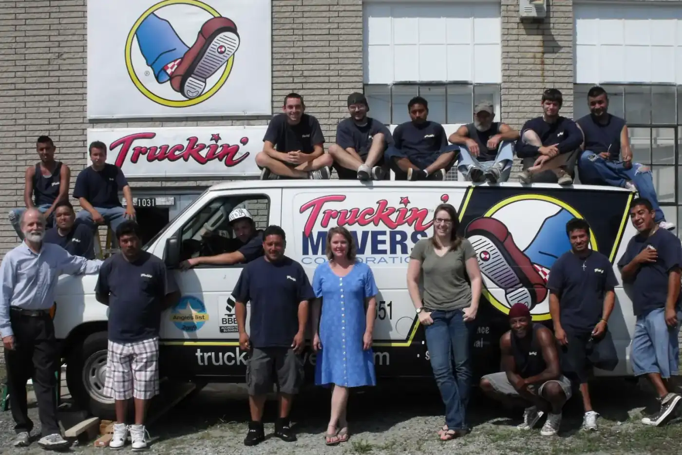 Truckin' Movers crew ready to help with your move