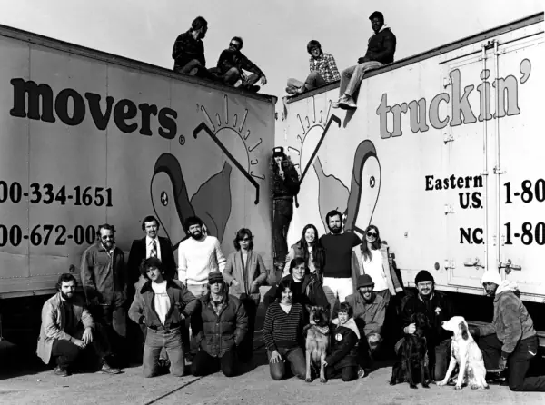 Early Truckin' Movers team